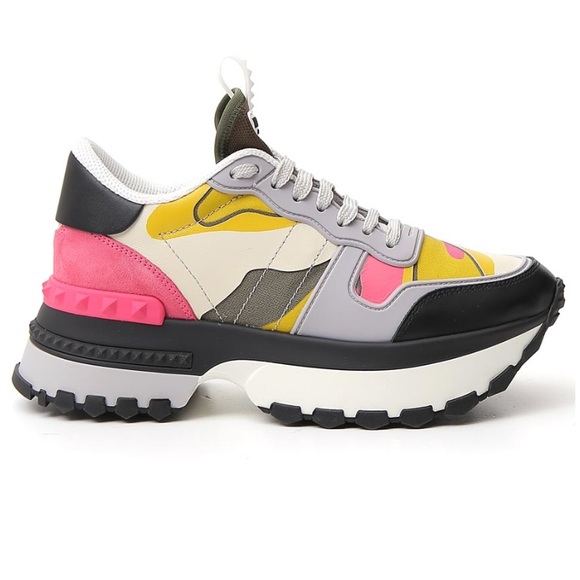 VALENTINO GARAVANI Rockrunner Up leather sneakers - Picture 13 of 15